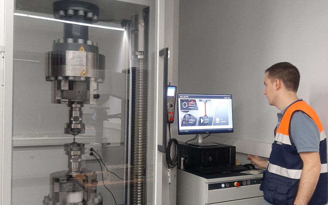 Inauguramos un nuevo laboratorio de ensayos mecánicos en nuestra central de Larrabetzu